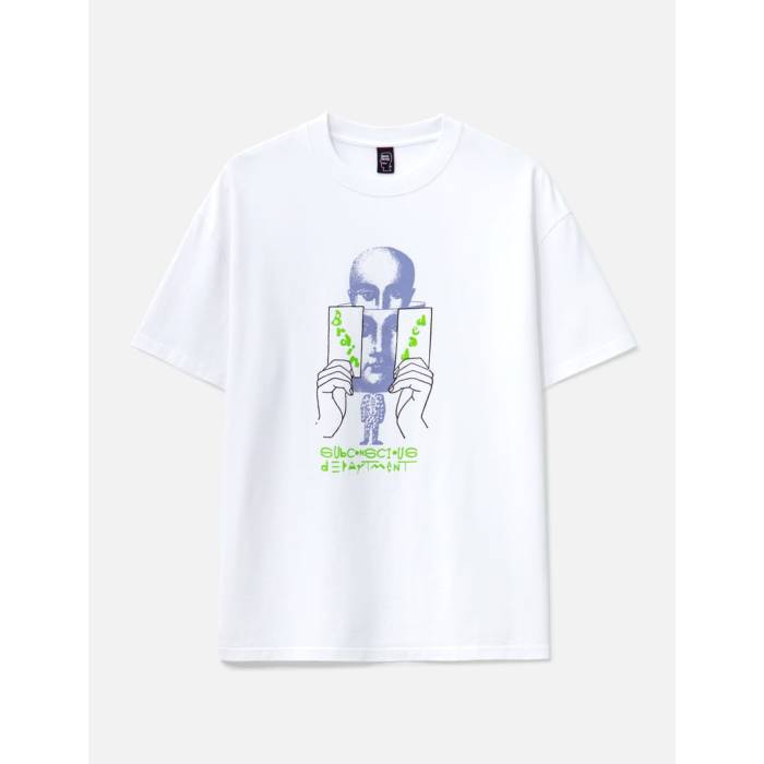 Brain Dead 【 Subconscious T-Shirt Men White 】 ティーシャツ メンズ 白いこと 白いこと