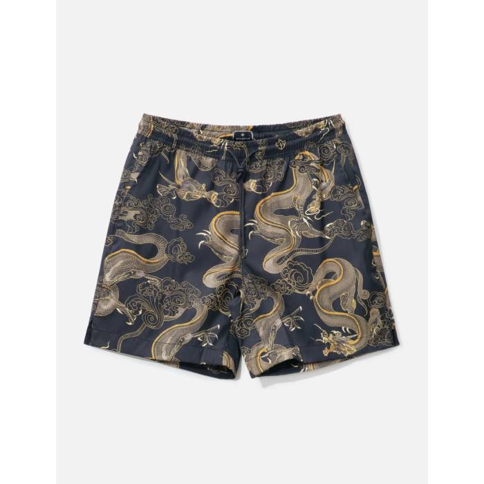 マハリシ Maharishi 【 Dragon Swim Shorts Men Black 】 ドラゴン ショーツ メンズ 黒色 ブラック