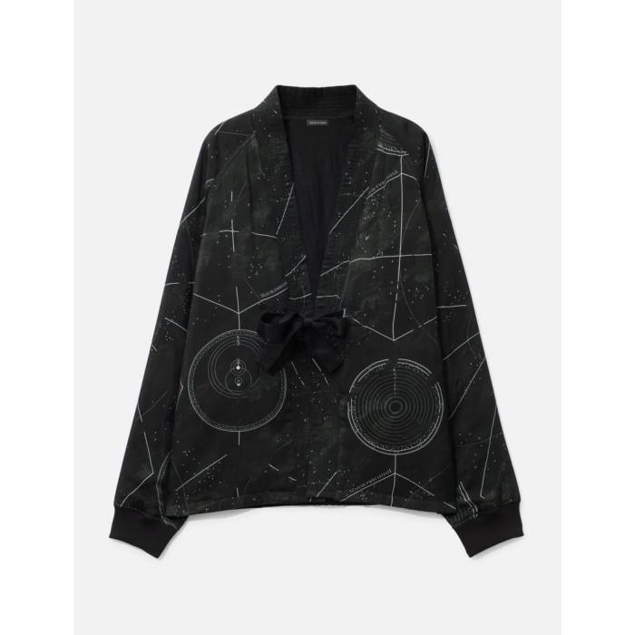 マハリシ Maharishi 【 Celeste Reversible Kimono Men Black 】 リバーシブル メンズ 黒色 ブラック