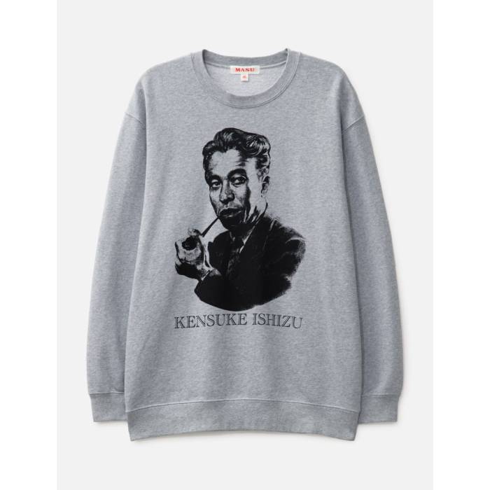 Masu 【 X Van Legend Sweatshirt Men Gray 】 Legend レジェンド スウェット トレーナー メンズ gray 灰色・グレー・グレイ|スニケス