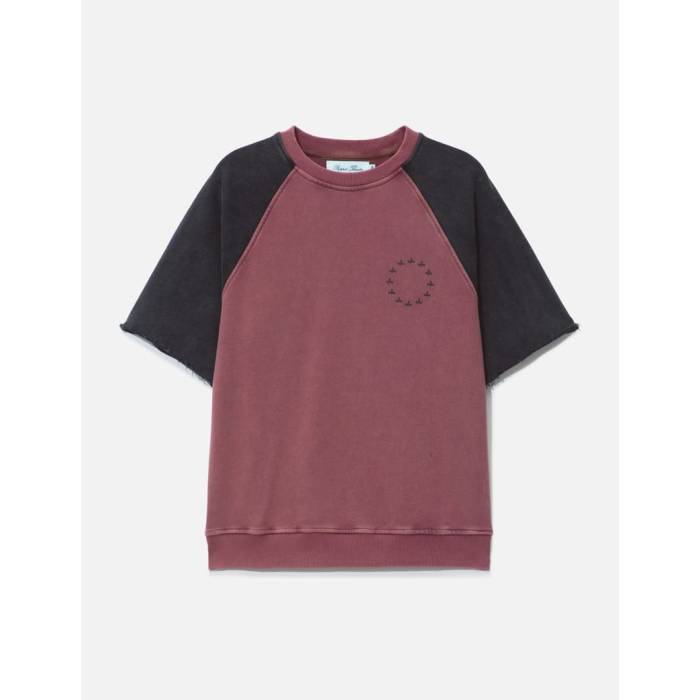 Puppet Theater 【 Eu Half Sleeve T-Shirt Men Red 】 ハーフ Sleeve スリーブ Tシャツ メンズ Red 赤・レッド