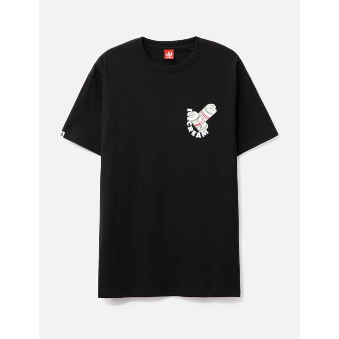 Icecream 【 Cash Cone T-Shirt Men Black 】 Tシャツ メンズ 黒色 ブラック