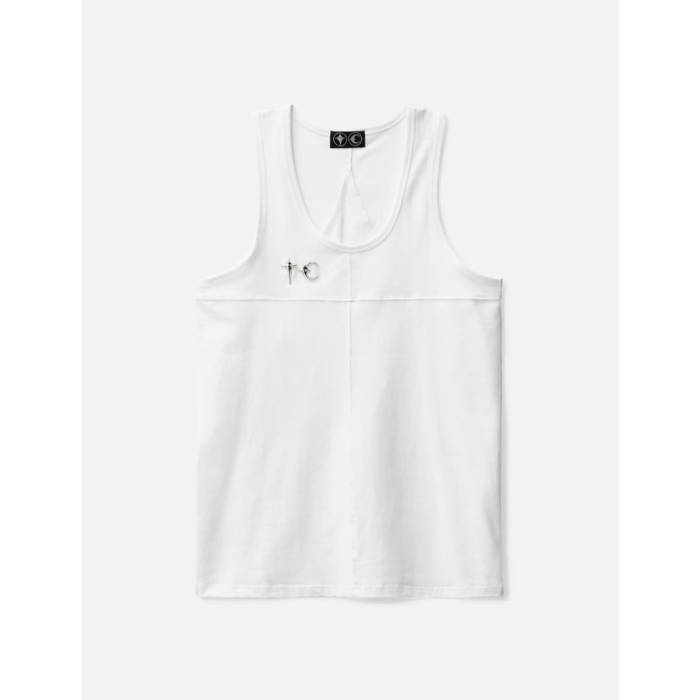 Thug Club 【 Tc Tank Top Men White 】 貯蔵タンクいの一番 メンズ 白いこと 白いこと