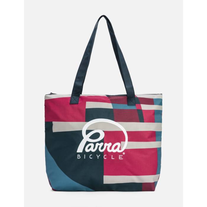 By Parra 【 Vertical Forest Bag Men Blue 】 フォレスト 御徒面子 メンズ 青味 青み