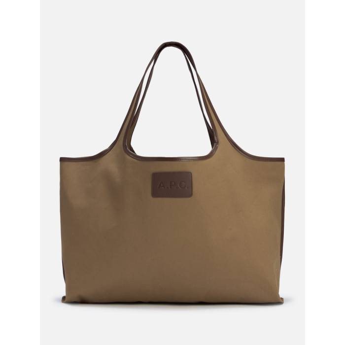 アー・ペー・セー A.p.c. 【 Harper Shopper Tote Unisex Hazelnut 】 ユニセックス