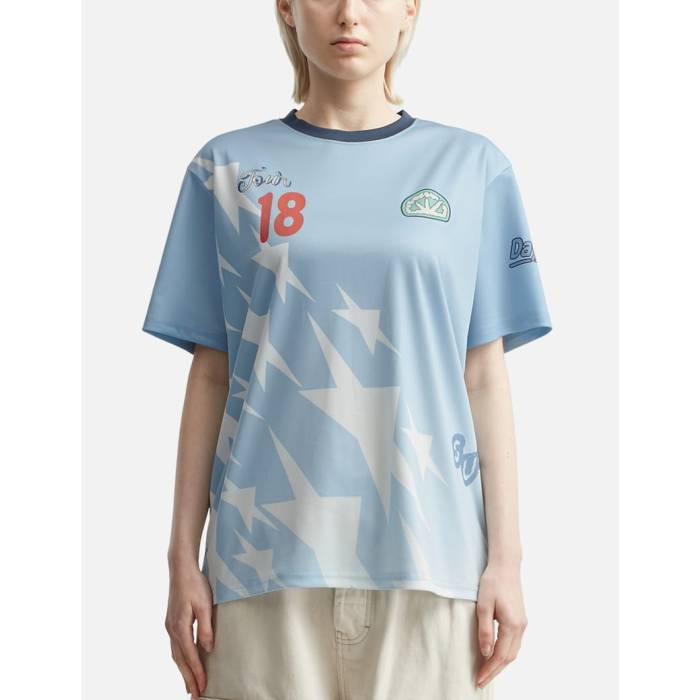 Sunlove 【 Stars Jersey T-Shirt Unisex Light Blue 】 スターズ ジャージ Tシャツ ユニセックス 青色 ブルー 14,118円