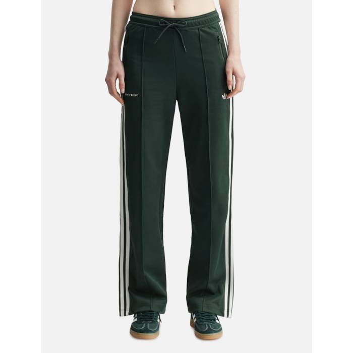 アディダス Adidas Originals 【 Sporty & Rich Track Pants Women Shadow Green 】 トラック レディース シャドー・シャドウ green 緑・グリーン