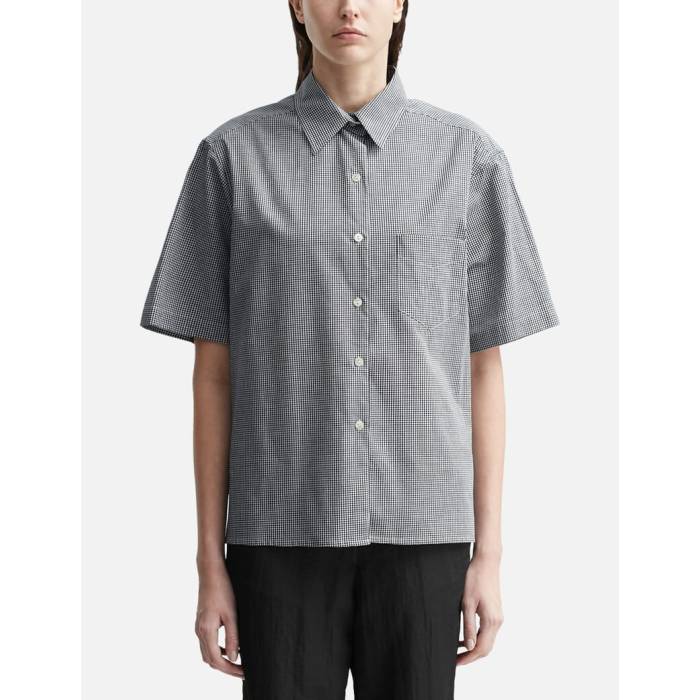 Nothing Written 【 Tata Cotton Shirt Women Gingham Check 】 レディース
