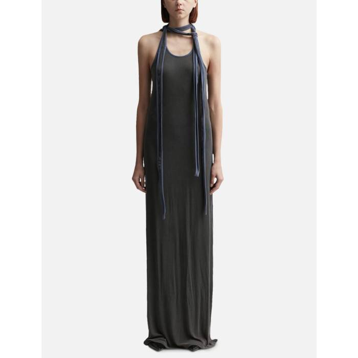Y/Project 【 Multiscarf Tank Top Long Dress Women Dark Gray 】 タンクトップ ドレス レディース gray 灰色・グレー・グレイ|スニケス