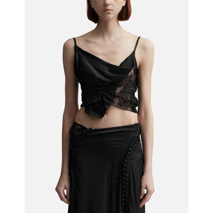 Y/Project 【 Hook And Eye Cami Women Black 】 レディース 黒いこと 黒いこと