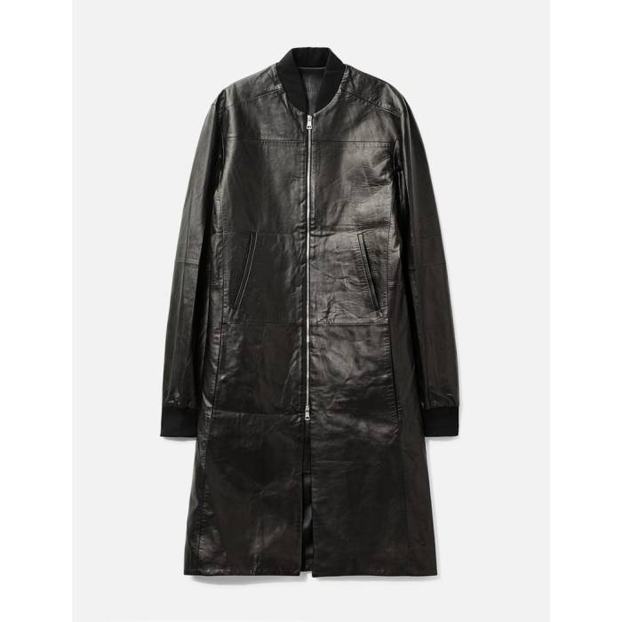 Juun.j 【 Lamb Leather Long Coat Men Black 】 レザー メンズ 黒色 ブラック|スニケス
