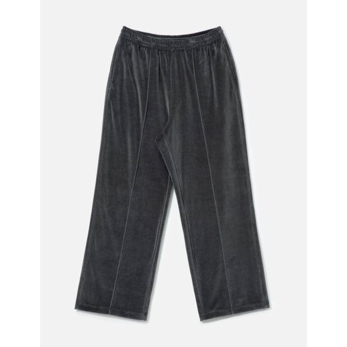 Unlikely 【 Velour Track Pants Men Gray 】 天鵞絨 貨物自動車 メンズ gray 薄墨色・薄墨色・薄墨色