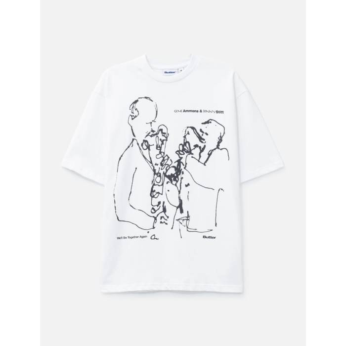 Butter Goods 【 Together T-Shirt Men White 】 ティーシャツ メンズ 白いこと 白いこと