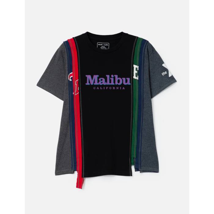 ニードルズ Needles 【 7 Cut Wide T-Shirt - College Men Assorted 】 Tシャツ カレッジ メンズ