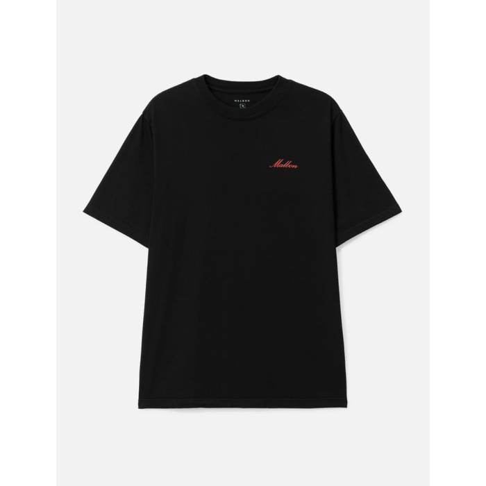 Malbon Golf 【 Bermuda Members T-Shirt Men Black 】 Tシャツ メンズ 黒色 ブラック