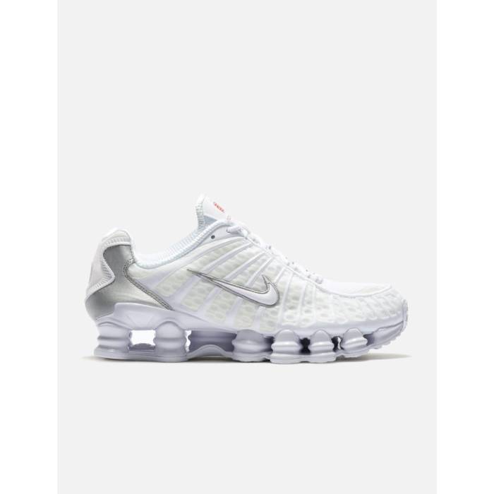 ナイキ Nike 【 Shox Tl Men White / Metallic Silver / Max Orange / White 】 Shox ショックス メンズ 白色 ホワイト Silver 銀色・シルバー マックス orange 橙・オレンジ