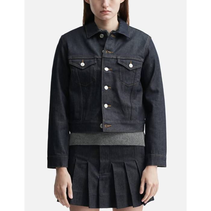 アー・ペー・セー A.p.c. 【 Dion Jacket Women Indigo 】 Jacket 上衣 レディース 藍色・インディゴ レディースファッション-コート・ジャケット