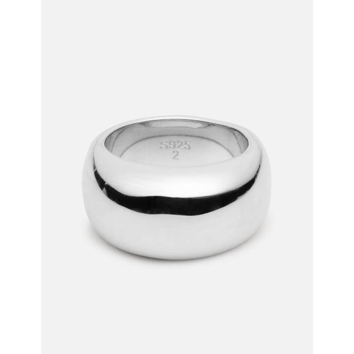 Team Wang Design 【 The Original 1 Wide Band Silver Ring Unisex Shiny Silver 】 Silver 銀色・シルバー ユニセックス Silver 銀色・シルバー