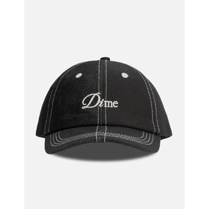 Dime 【 Split Low Pro Cap Men Black 】 プロ キャップ 帽子 メンズ 黒色 ブラック｜スニケス