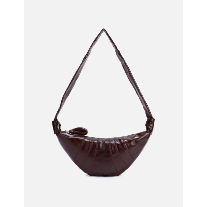 Lemaire 【 Small Croissant Bag Unisex Chocolate Fondant 】 バッグ ユニセックス