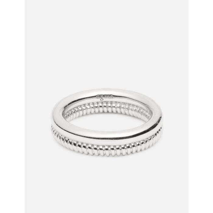 Avgvst 【 Slinky Ring Unisex White Rhodium 】 ユニセックス 白色 ホワイト