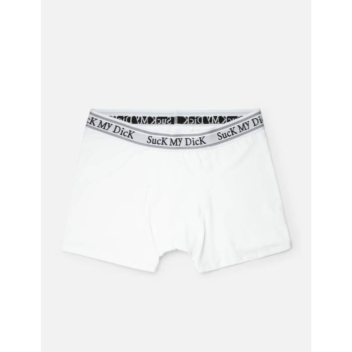 Thug Club 【 Suck My Dick Boxer Briefs Men White 】 メンズ 白いこと 白いこと
