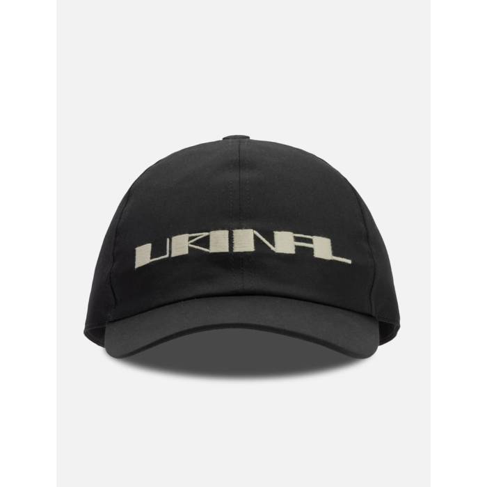 リック・オウエンス・ダークシャドウ Rick Owens Drkshdw 【 Baseball Cap Men Black/ Pearl 】 野球 旗がしら かぶり笠 メンズ 黒いこと 黒いこと パール