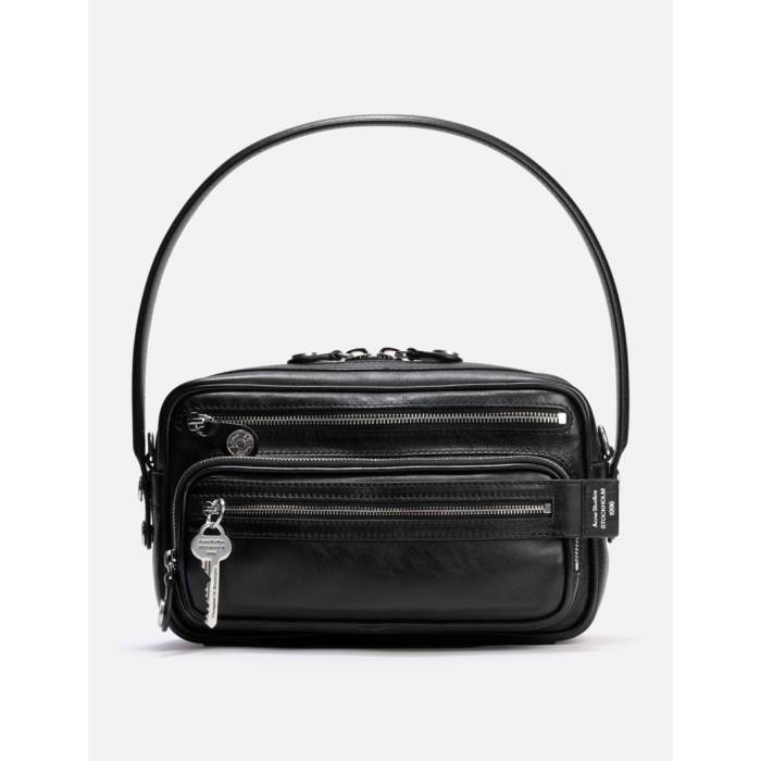 アクネストゥディオズ Acne Studios 【 Camero Party Shoulder Bag Unisex Black 】 バッグ ユニセックス 黒色 ブラック|スニケス