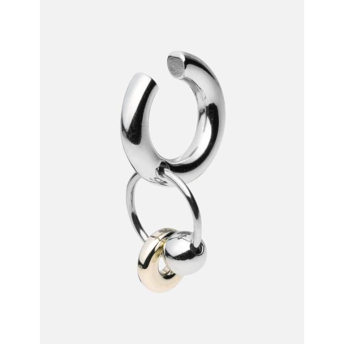 Justine Clenquet 【 Lea Ear Cuff Unisex Gold \u0026Amp; Palladium 】 ユニ一発やる ゴールド Palladium パラディウム