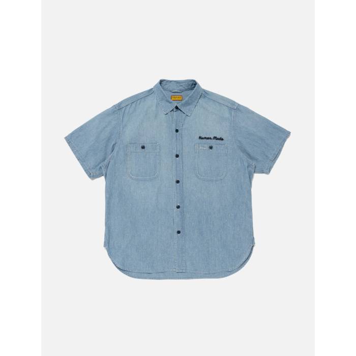 ヒューマンメイド Human Made 【 Chambray Shirt Men Indigo 】 メンズ 藍色・インディゴ|スニケス