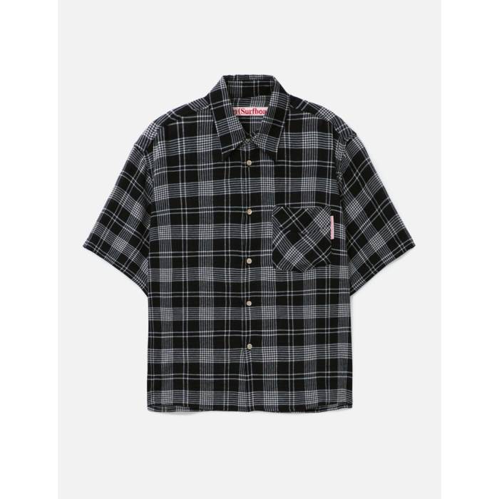 Stockholm Surfboard Club 【 Short Sleeve Shirt Men Black 】 Sleeve スリーブ メンズ 黒色 ブラック