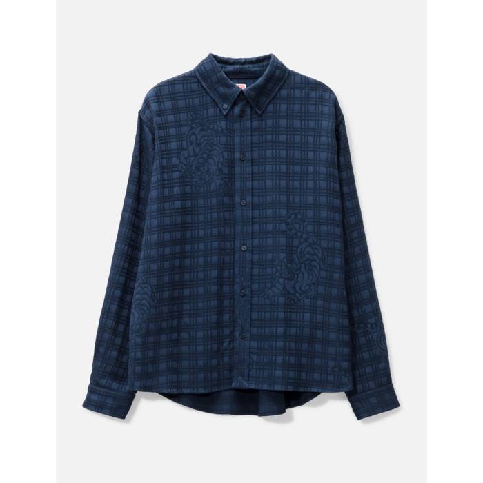 ケンゾー Kenzo 【 Bamboo Tiger Shirt Unisex Blue/ Black 】 ユニセックス 青色 ブルー 黒色 ブラック