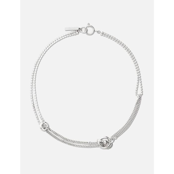 パトリックコックス　ロゴ　ユリ　SV925　ユニセックス　ネックレス　42208 パトリック コックス PATRICK COX ネックレス 百合紋章 ゆりトップ