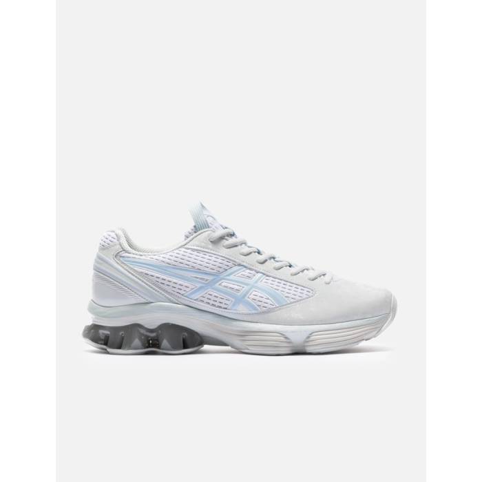 アシックス Asics 【 Us6-S Gel-Kinetic Fluent Men Glacier Grey / Soft Sky 】 メンズ 灰色 グレー スカイ｜スニケス
