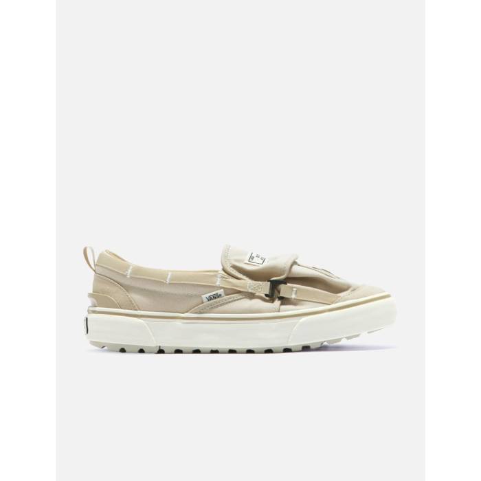 ヴァンズ Vans 【 Vault By  X Nicole Mclaughlin Lx Slip-On Mte Rs Unisex Nicole Mclaughlin Tan 】 雄捩子 slip-on スリッポン ユニ一発やる