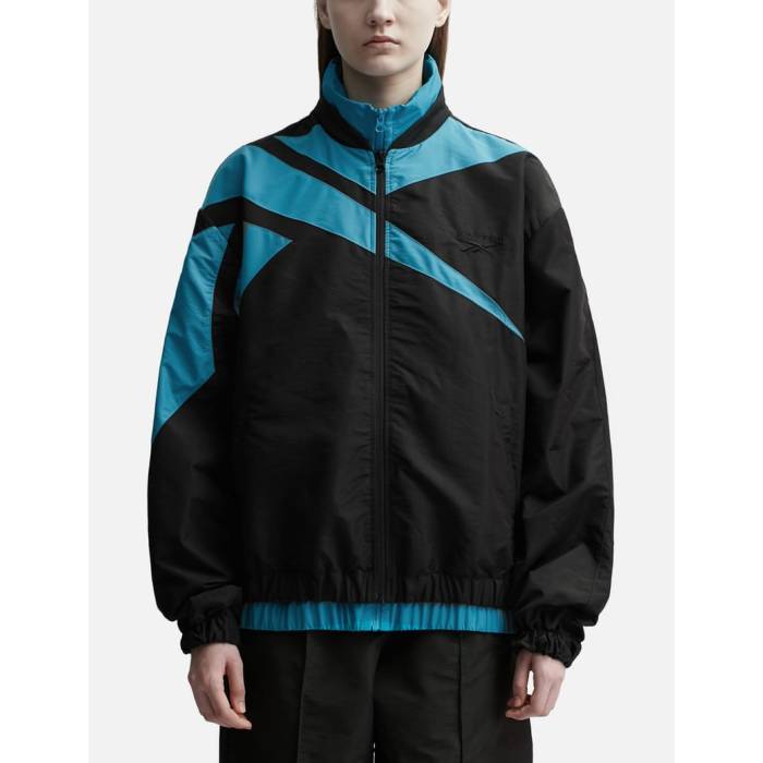 リーボック Reebok 【 X Botter Vector Track Jacket Unisex Black / Blue 】 トラック Jacket ジャケット ユニセックス 黒色 ブラック 青色 ブルー