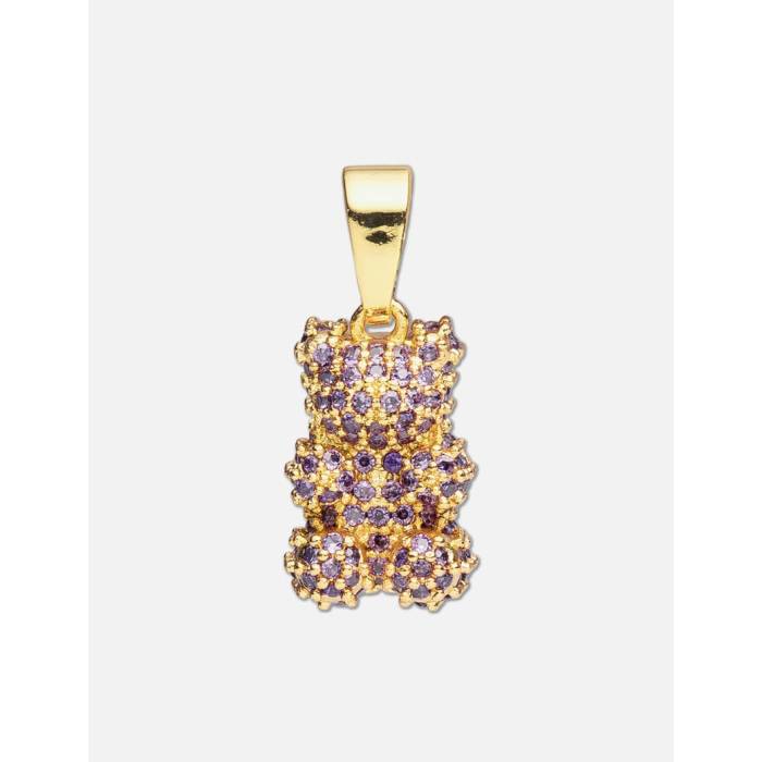 Crystal Haze 【 Pave Nostalgia Bear Women Lavender 】 レディース