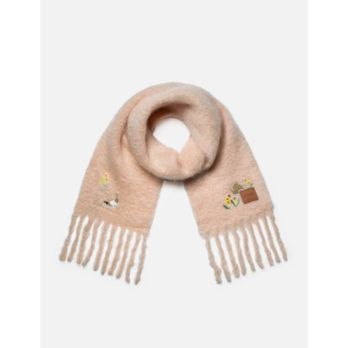 楽天市場】LOEWE ロエベ スカーフ ANIMALS 910.10.091 レディース