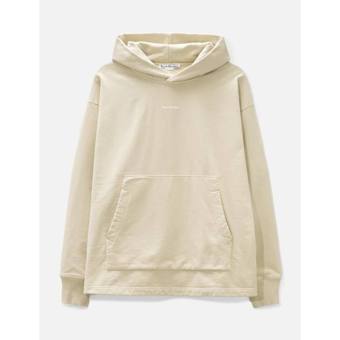 アクネストゥディオズ Acne Studios 【 Logo Hoodie Men Champagne Beige 】 ロゴ フーディー パーカー メンズ ベージュ