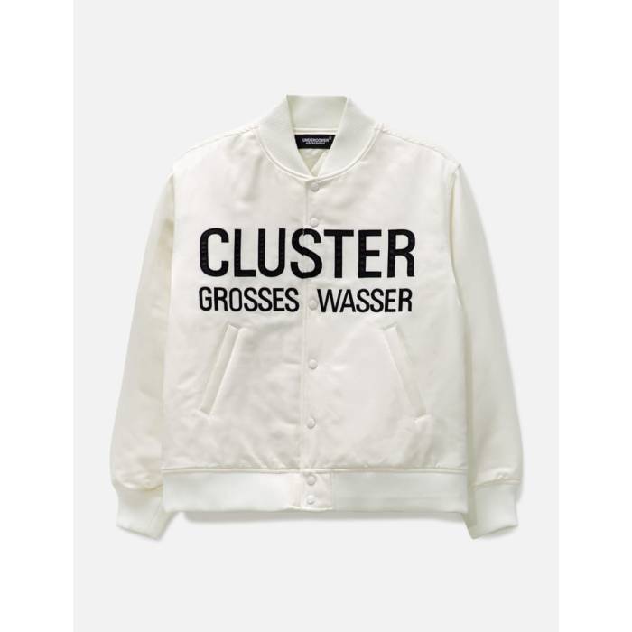 アンダーカバー Undercover 【 Cluster Grosses Wasser Bomber Jacket Men White 】 Jacket ジャケット メンズ 白色 ホワイト