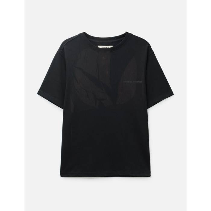 Jiyong Kim X Hypebeast 【 Exclusive Sunbleach T-Shirt Unisex Black 】 Tシャツ ユニセックス 黒色 ブラック