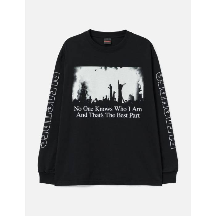 プレジャーズ Pleasures 【 Incognito Long Sleeve Men Black 】 Sleeve スリーブ メンズ 黒色 ブラック
