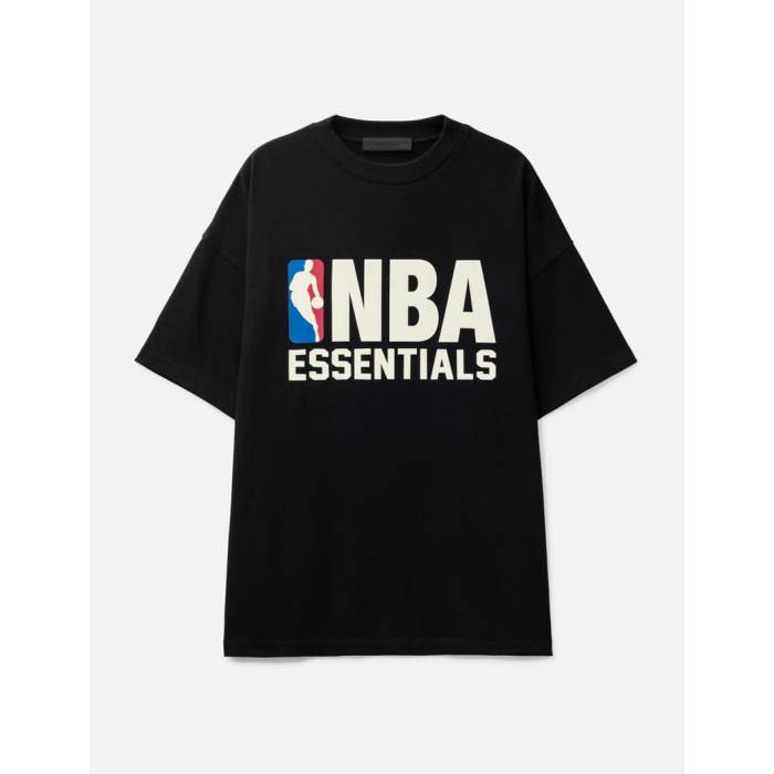 Fear Of God Essentials 【 Nba 90S T-Shirt Men Black 】 プルオーバー メンズ 黒いこと 黒いこと