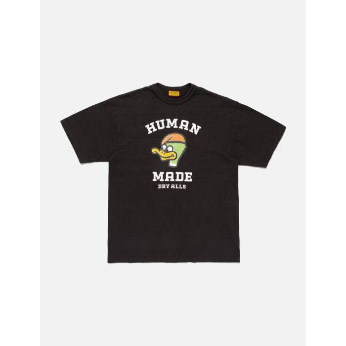 ヒューマンお手伝いさん Human Made 【 Graphic T-Shirt #5 Unisex Black 】 グラフィック プルオーバー ユニ一発やる 黒いこと 黒いこと