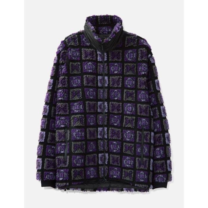ニードルズ Needles 【 Fur Jacket Men Purple / Black 】 Jacket ジャケット メンズ Purple 紫・パープル 黒色 ブラック｜スニケス