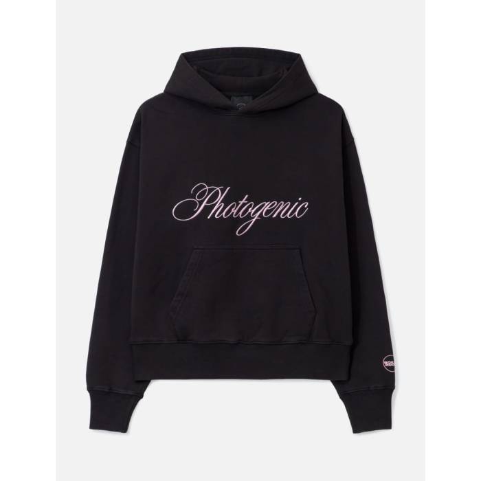 Boiler Room 【 Photogenic Hood Unisex Black 】 ユニ一発やる 黒いこと 黒いこと