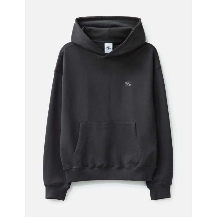 San San Gear 【 Logo Hoodie Men Charcoal 】 ロゴタイプ フーディー パーカー メンズ 濃灰色