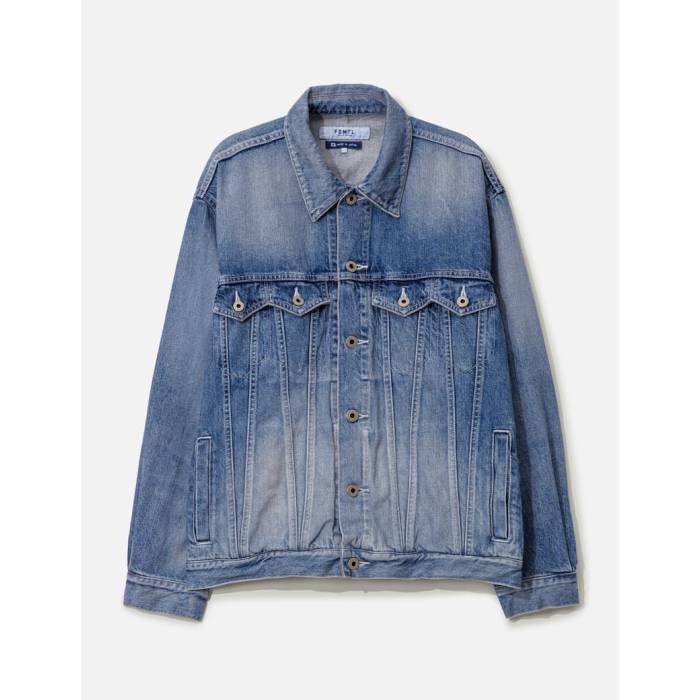 Fdmtl 【 Third Third Jacket 3Yr Wash Men Indigo 】 Jacket 上衣 メンズ 藍色・インディゴ
