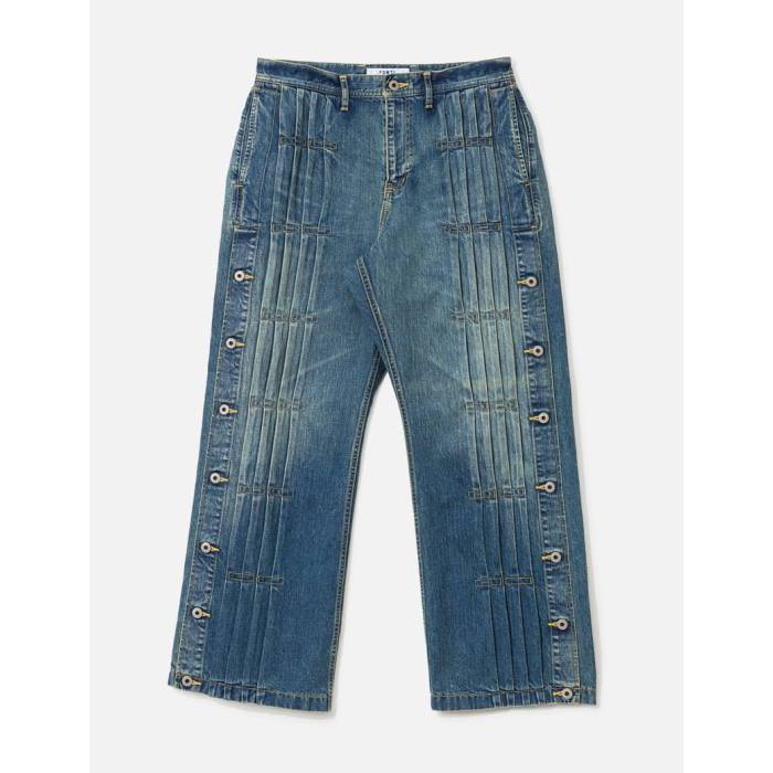 Fdmtl 【 Second Second Pants 3Yr Wash Men Indigo 】 メンズ 藍色・インディゴ