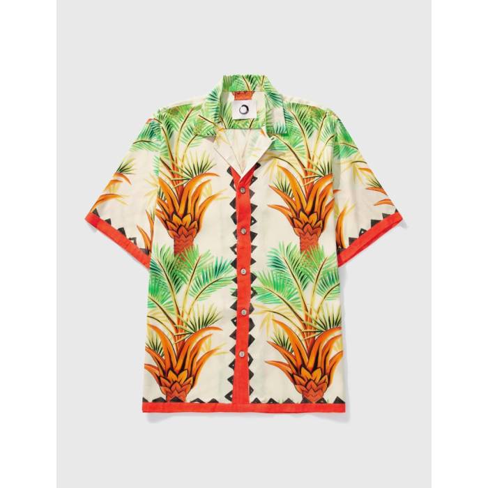 Endless Joy 【 Date Palm Ecovero Shirt Men Off-White 】 メンズ 象牙色